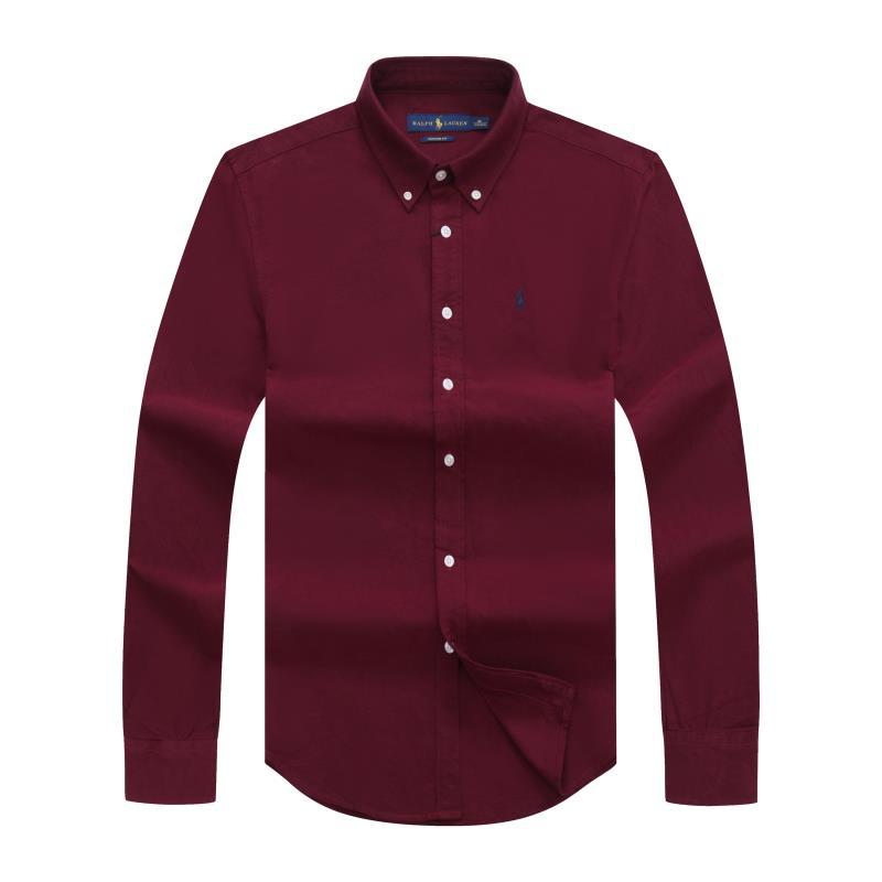 Ralph Deep Maroon Button-Up